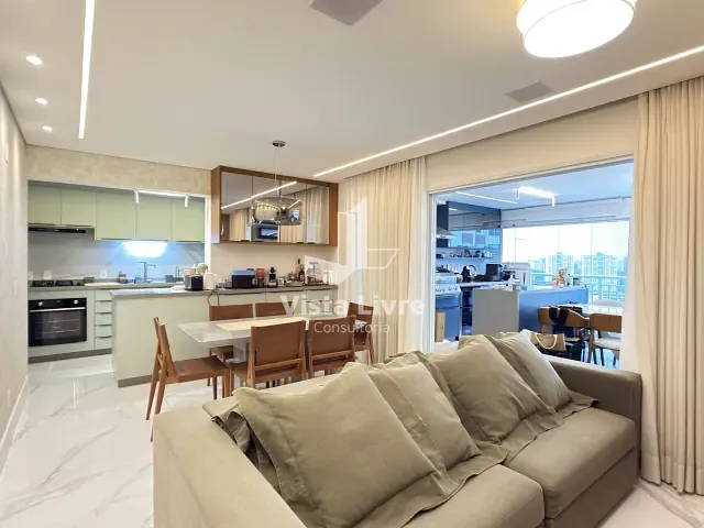 Apartamento com 136m² 4 quartos e 4 banheiros, à venda, no bairro Vila Anastácio em São Paulo