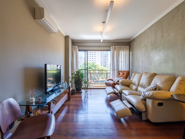 Foto do Apartamento - Apartamento para venda em Indianópolis com 3 quartos, sendo 1 suíte , 104m² | Correteria Imóveis