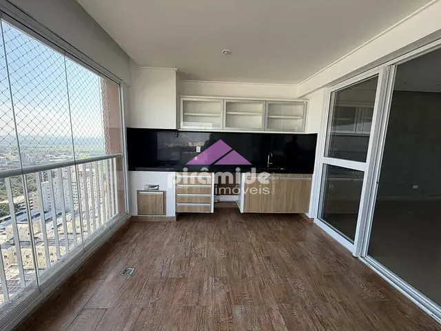 Apartamento com 122m² 4 quartos e 3 banheiros, à venda ou para alugar, no bairro Jardim das Indústrias em São José dos Campos