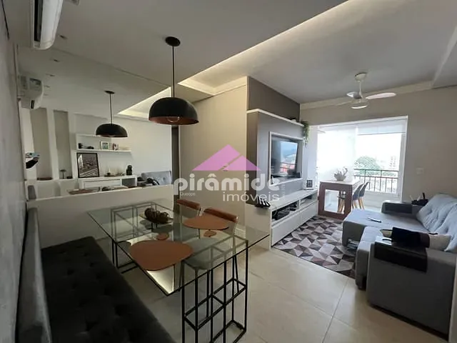Apartamento com 62m² 2 quartos e 2 banheiros, à venda, no bairro Jardim das Indústrias em São José dos Campos