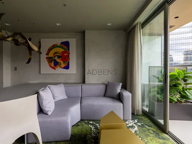 Apartamento 1 quarto e 1 banheiro, para alugar, no bairro Vila Olímpia em São Paulo