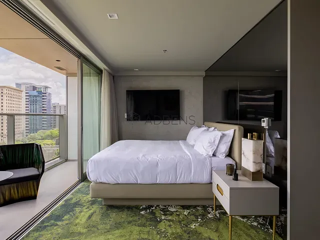 Apartamento 1 quarto e 1 banheiro, para alugar, no bairro Vila Olímpia em São Paulo