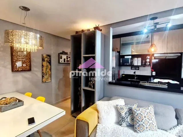 Apartamento 2 quartos e 1 banheiro, à venda, no bairro Jardim das Indústrias em São José dos Campos