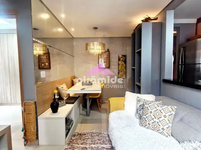 Apartamento 2 quartos e 1 banheiro, à venda, no bairro Jardim das Indústrias em São José dos Campos