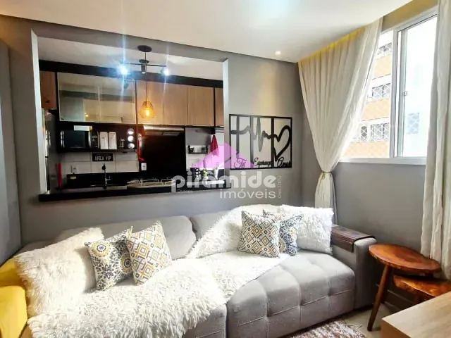 Apartamento 2 quartos e 1 banheiro, à venda, no bairro Jardim das Indústrias em São José dos Campos