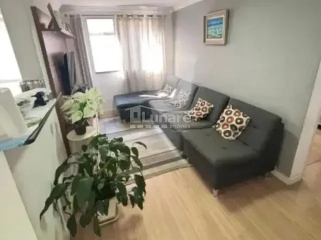 Apartamento 2 quartos e 1 banheiro, à venda, no bairro Conjunto Residencial do Bosque em Mogi das Cruzes