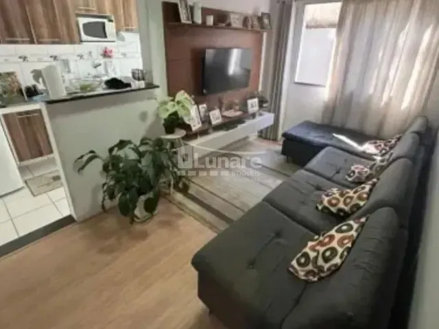 Apartamento 2 quartos e 1 banheiro, à venda, no bairro Conjunto Residencial do Bosque em Mogi das Cruzes