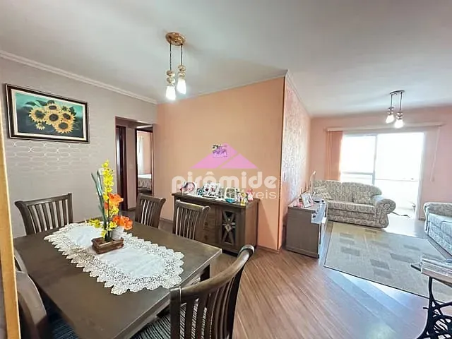 Apartamento 3 quartos e 2 banheiros, à venda, no bairro Residencial Bosque dos Ipês em São José dos Campos