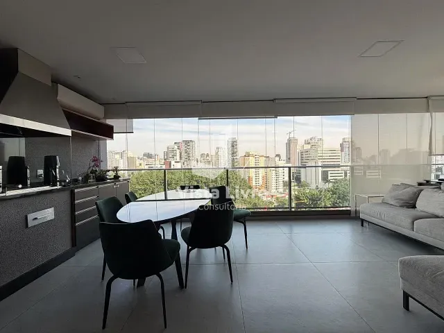 Apartamento com 101m² 2 quartos e 2 banheiros, à venda, no bairro Vila Olímpia em São Paulo