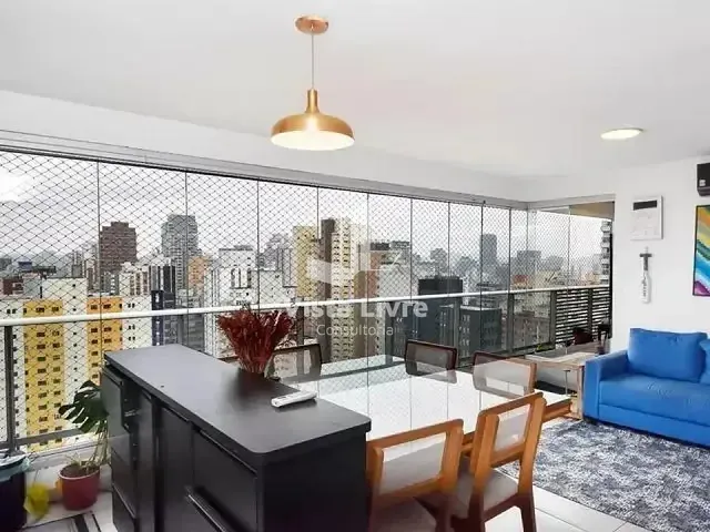 Apartamento com 121m² 3 quartos e 4 banheiros, à venda, no bairro Pinheiros em São Paulo