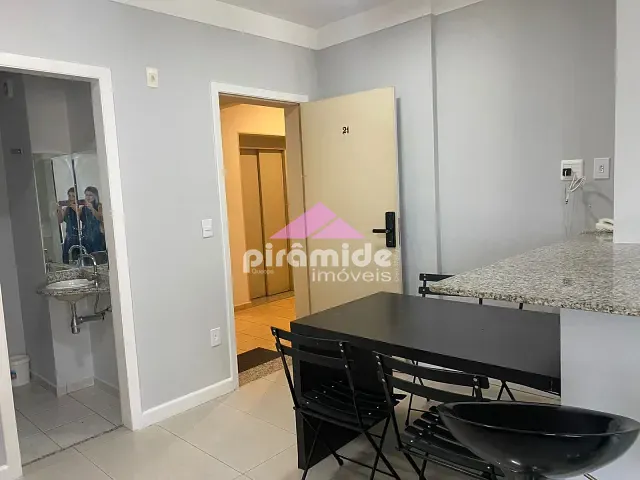Apartamento 1 quarto e 2 banheiros, à venda ou para alugar, no bairro Parque Residencial Aquarius em São José dos Campos
