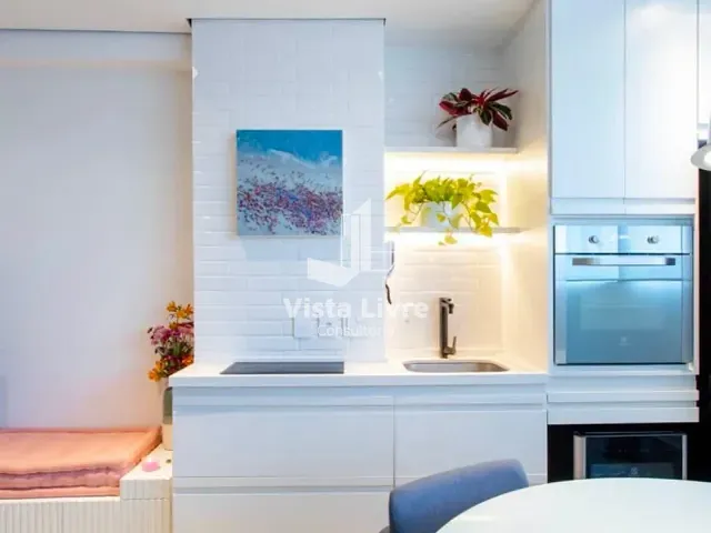 Apartamento com 54m² 1 quarto e 2 banheiros, à venda, no bairro Jardim das Acácias em São Paulo