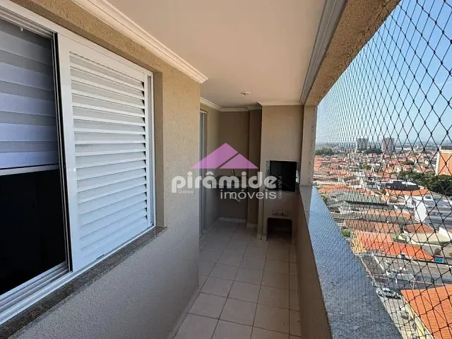 Apartamento com 75m² 3 quartos e 2 banheiros, para alugar, no bairro Vila Industrial em São José dos Campos