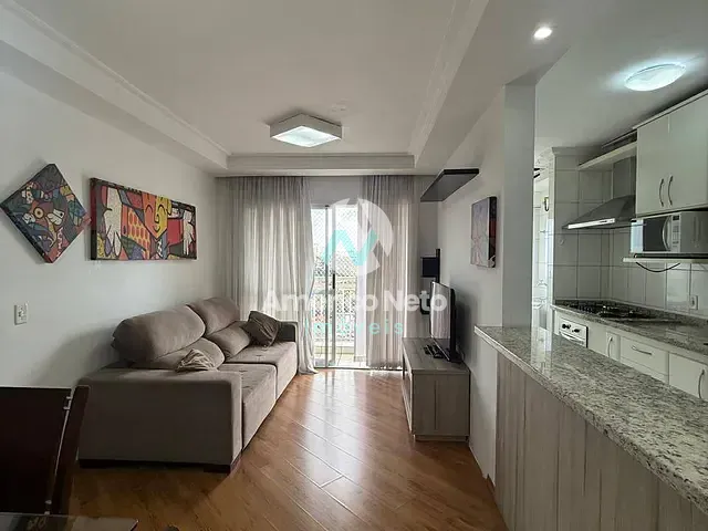 Apartamento 2 quartos e 1 banheiro, para alugar, no bairro Barcelona em São Caetano do Sul