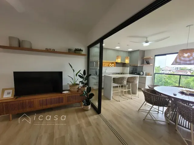 Apartamento com 77m² 2 quartos e 2 banheiros, à venda, no bairro Acaraú em Ubatuba