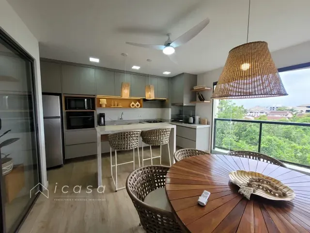 Apartamento com 77m² 2 quartos e 2 banheiros, à venda, no bairro Acaraú em Ubatuba