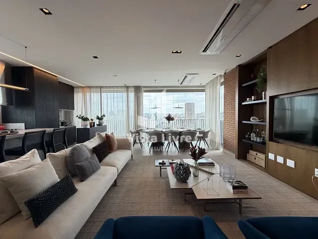 Apartamento com 130m² 2 quartos e 2 banheiros, à venda, no bairro Vila Nova Conceição em São Paulo