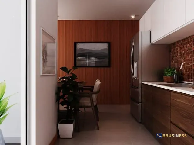Apartamento com 46m² 2 quartos e 2 banheiros, à venda, no bairro Campestre em Santo André