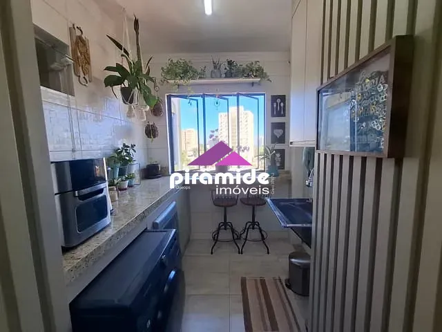 Apartamento com 62m² 2 quartos e 1 banheiro, à venda, no bairro Vila Maria em São José dos Campos