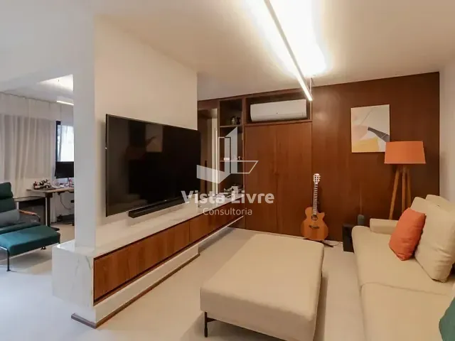 Apartamento com 120m² 2 quartos e 2 banheiros, à venda, no bairro Moema em São Paulo