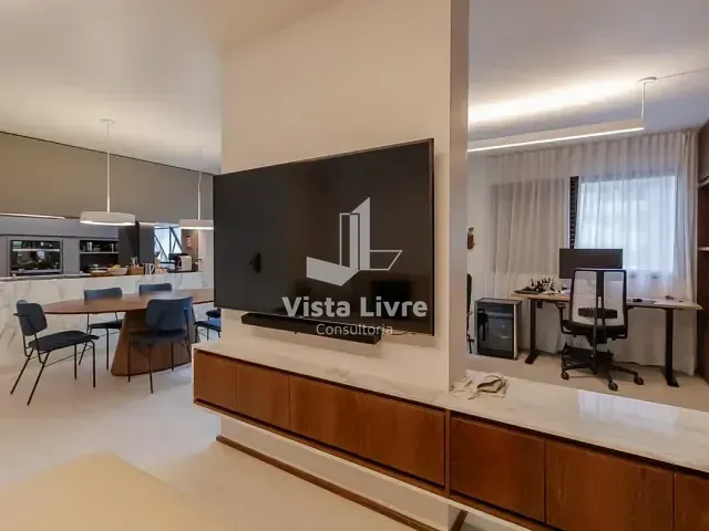 Apartamento com 120m² 2 quartos e 2 banheiros, à venda, no bairro Moema em São Paulo