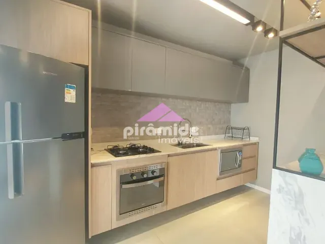 Apartamento 1 quarto e 2 banheiros, para alugar, no bairro Parque Residencial Aquarius em São José dos Campos