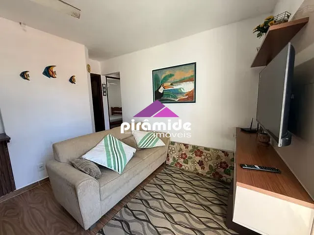 Apartamento 2 quartos e 1 banheiro, à venda ou para alugar, no bairro Martim de Sá em Caraguatatuba