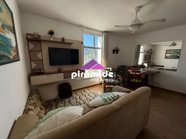 Apartamento 2 quartos e 1 banheiro, à venda ou para alugar, no bairro Martim de Sá em Caraguatatuba