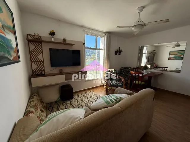 Apartamento 2 quartos e 1 banheiro, para alugar, no bairro Martim de Sá em Caraguatatuba