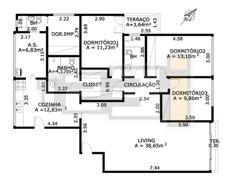Apartamento, 3 quartos, 150 m² - Foto 34