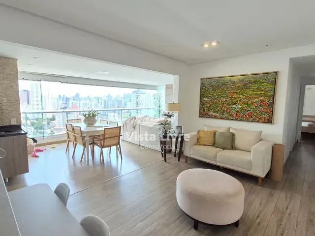 Apartamento com 110m² 3 quartos e 3 banheiros, à venda, no bairro Cambuci em São Paulo