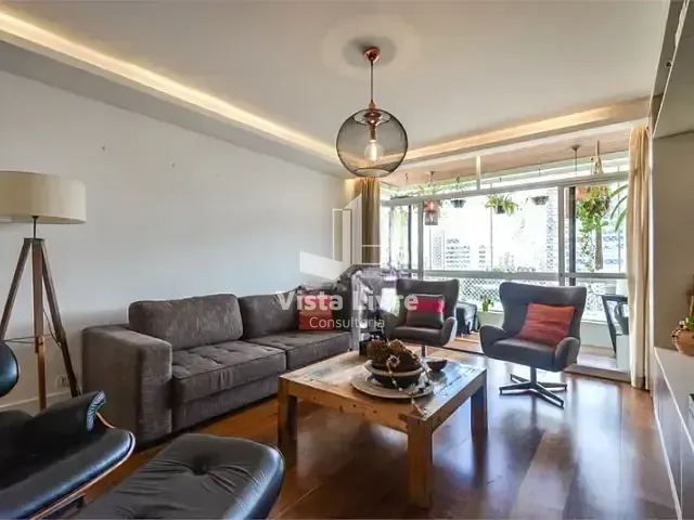 Apartamento com 182m² 4 quartos e 4 banheiros, à venda, no bairro Indianópolis em São Paulo
