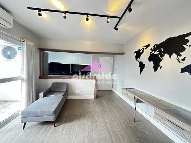 Apartamento 1 quarto e 1 banheiro, à venda, no bairro Parque Residencial Aquarius em São José dos Campos