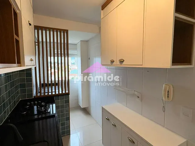 Apartamento com 56m² 2 quartos e 2 banheiros, para alugar, no bairro Parque Residencial Flamboyant em São José dos Campos