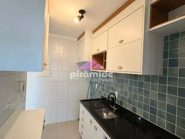 Apartamento com 56m² 2 quartos e 2 banheiros, para alugar, no bairro Parque Residencial Flamboyant em São José dos Campos
