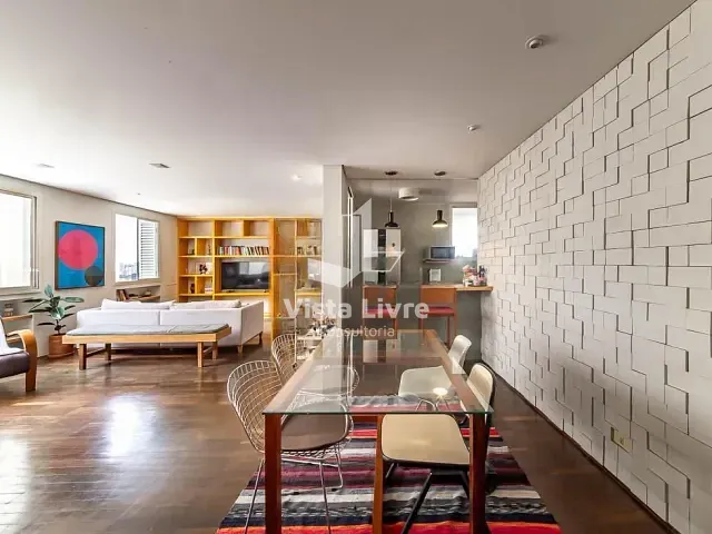 Apartamento com 107m² 2 quartos e 3 banheiros, à venda, no bairro Sumaré em São Paulo