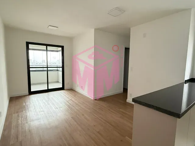 Apartamento com 64m² 2 quartos e 2 banheiros, para alugar, no bairro Parque das Nações em Santo André