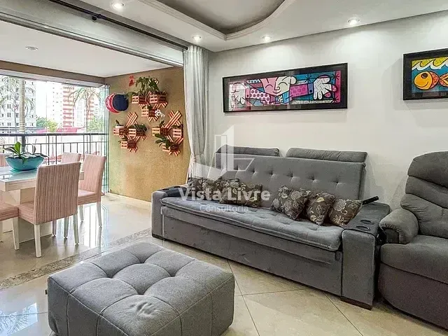 Apartamento com 101m² 4 quartos e 2 banheiros, à venda, no bairro Barra Funda em São Paulo