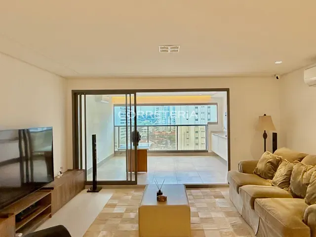 Apartamento com 157m² 3 quartos e 3 banheiros, à venda, no bairro Brooklin em São Paulo