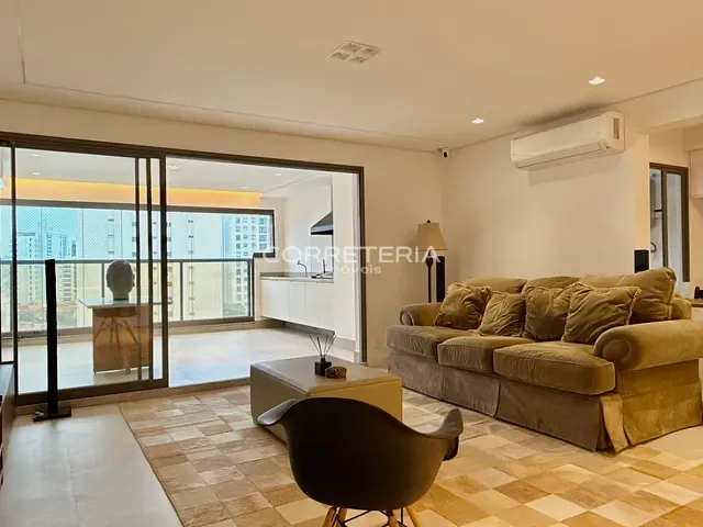 Apartamento com 157m² 3 quartos e 3 banheiros, à venda, no bairro Brooklin em São Paulo