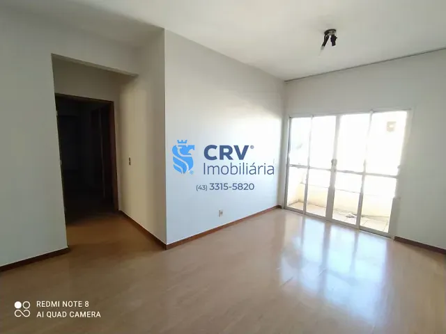 Apartamento com 80m² 3 quartos e 2 banheiros, para alugar, no bairro Centro em Londrina
