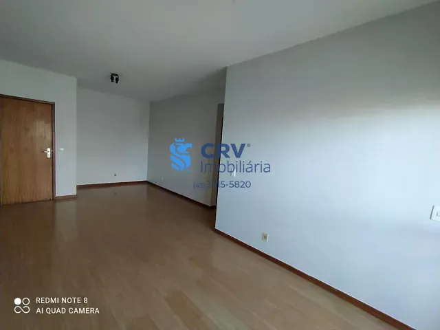 Apartamento com 80m² 3 quartos e 2 banheiros, para alugar, no bairro Centro em Londrina