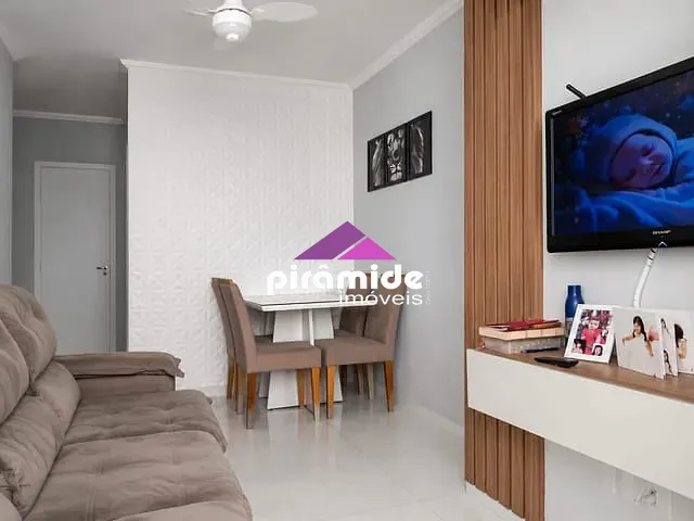 Apartamento com 52m² 2 quartos e 1 banheiro, à venda, no bairro Altos da Vila Paiva em São José dos Campos