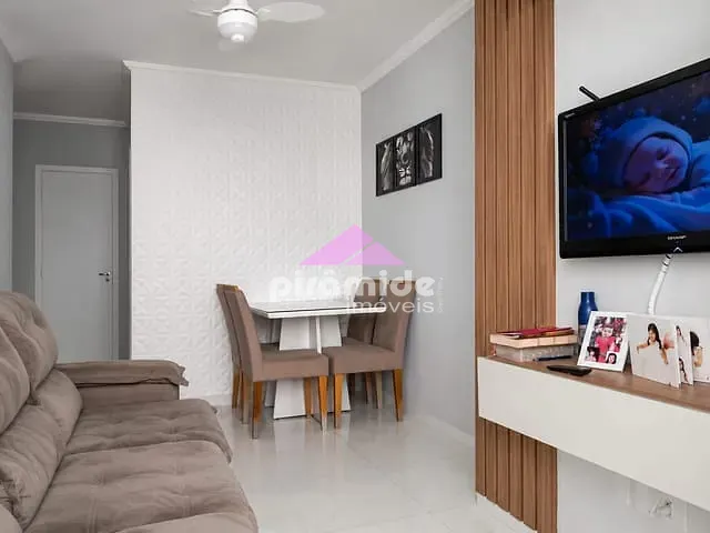 Apartamento com 52m² 2 quartos e 1 banheiro, à venda, no bairro Altos da Vila Paiva em São José dos Campos