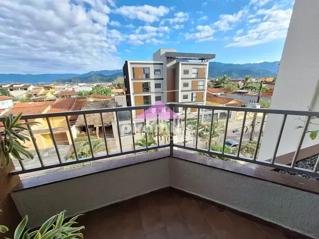 Apartamento com 73m² 2 quartos e 1 banheiro, à venda ou para alugar, no bairro Aruan em Caraguatatuba