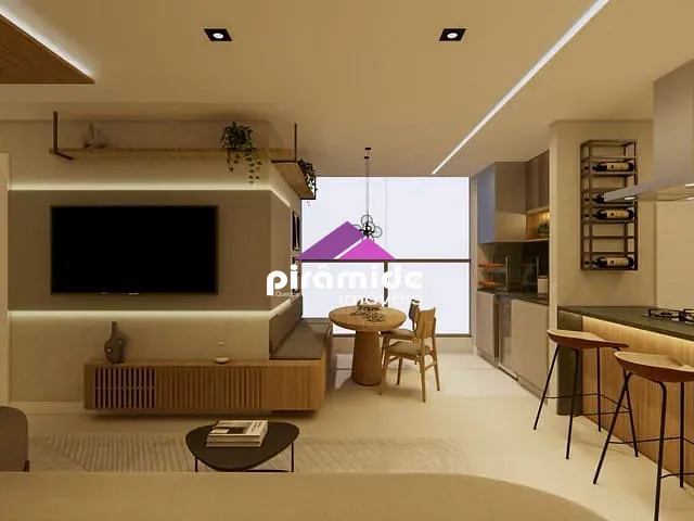 Apartamento com 67m² 2 quartos e 2 banheiros, à venda, no bairro Jardim América em São José dos Campos