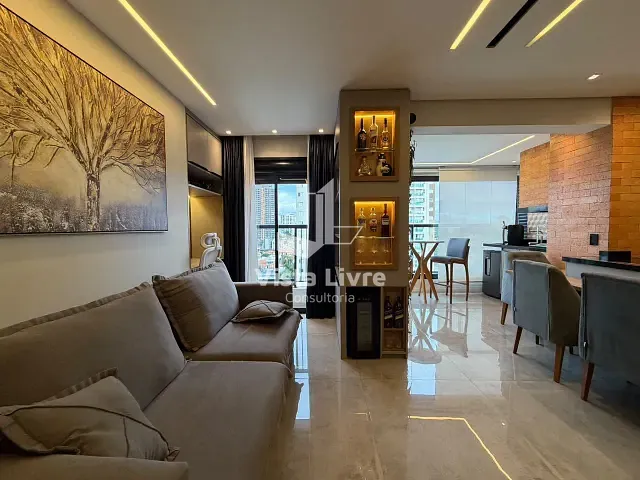 Apartamento com 56m² 1 quarto e 2 banheiros, à venda, no bairro Vila Yara em Osasco