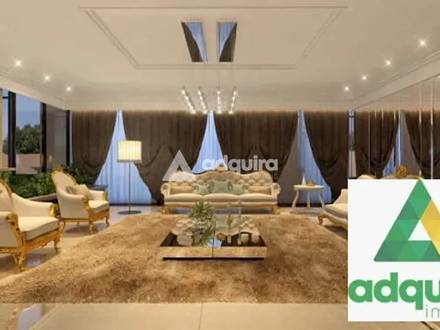 Apartamento com 629m² 3 quartos e 6 banheiros, à venda, no bairro Oficinas em Ponta Grossa