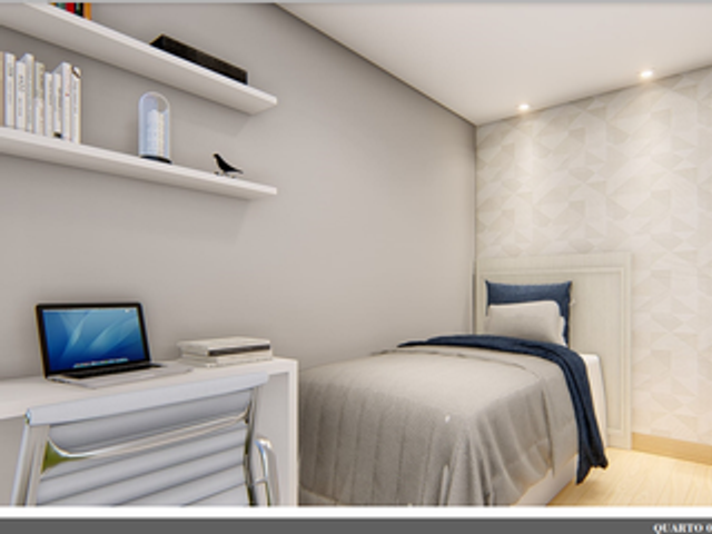 Apartamento com 50m² 2 quartos e 1 banheiro, à venda, no bairro Rio Branco em Belo Horizonte