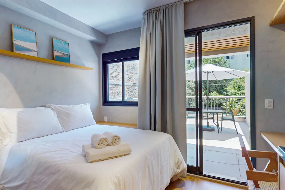 Apartamento garden para venda em Vila Madalena com 1 quarto, sendo 1 suíte , 38m²